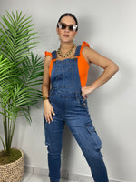 Dark Blue Denim Overall