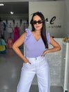 Lilac Pearls Top