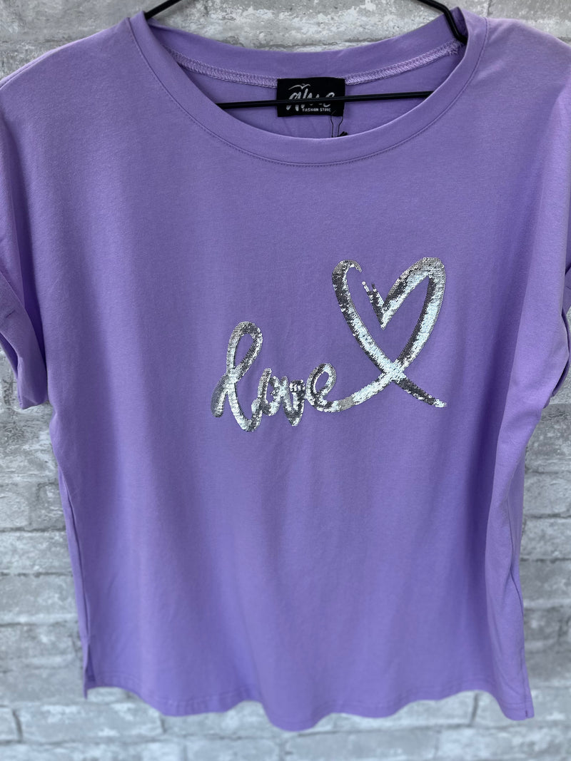 Love Purple T-Shirt