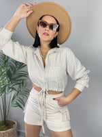 Ivory Stripes Shirt