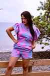 AME 282: Mar Rosado Ruffle Blouse