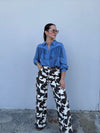 Cow Print Pant