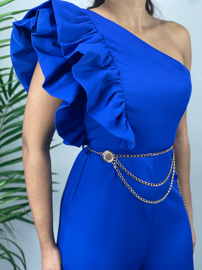 Royal Blue Jumpsuit