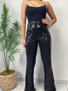 Sequins Black Pant