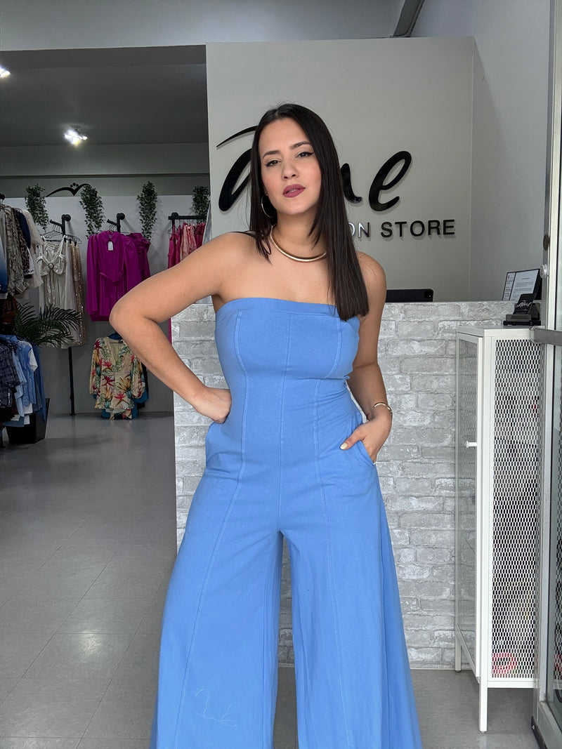 Light Blue Jumpsuit