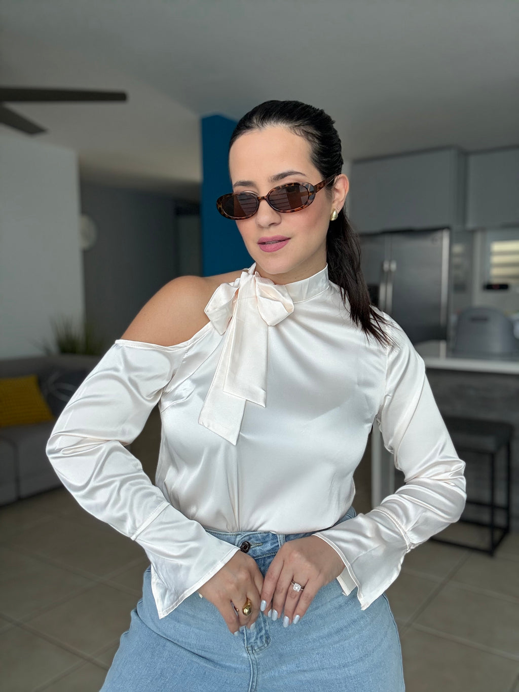 Champagne Blouse