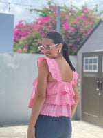 Pink Ruffles Top