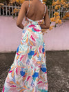 Rio Rita Leaf Maxi Dress