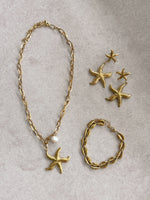 AME Luxe 008: Gold Starfish Necklace