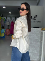 Ivory Buttons Blouse