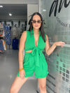 Kelly Green Short Set