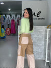 Taupe Cargo Pant