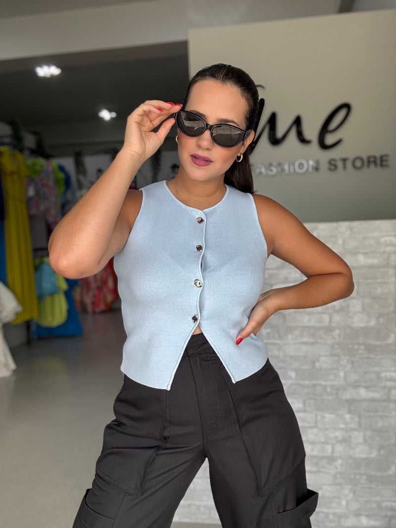 Sky Blue Vest