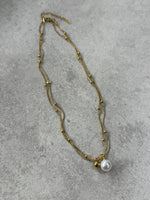 AME Luxe 004: Pearl Gold Necklace