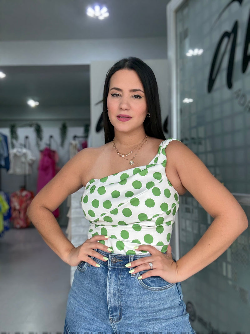 Green Dots Top