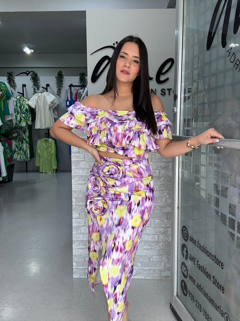 Lavender Flower Set