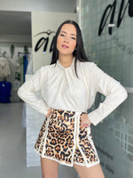 Animal Print Skirt