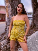 AME 265: Mustard Sequins Bustier