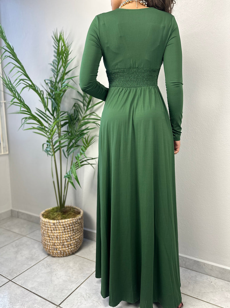 Olive Maxi Dress