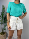 Bone White Short