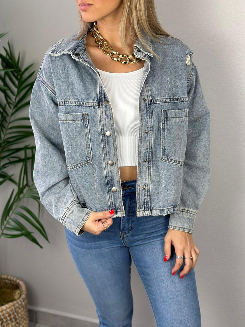 Acid Denim Jacket