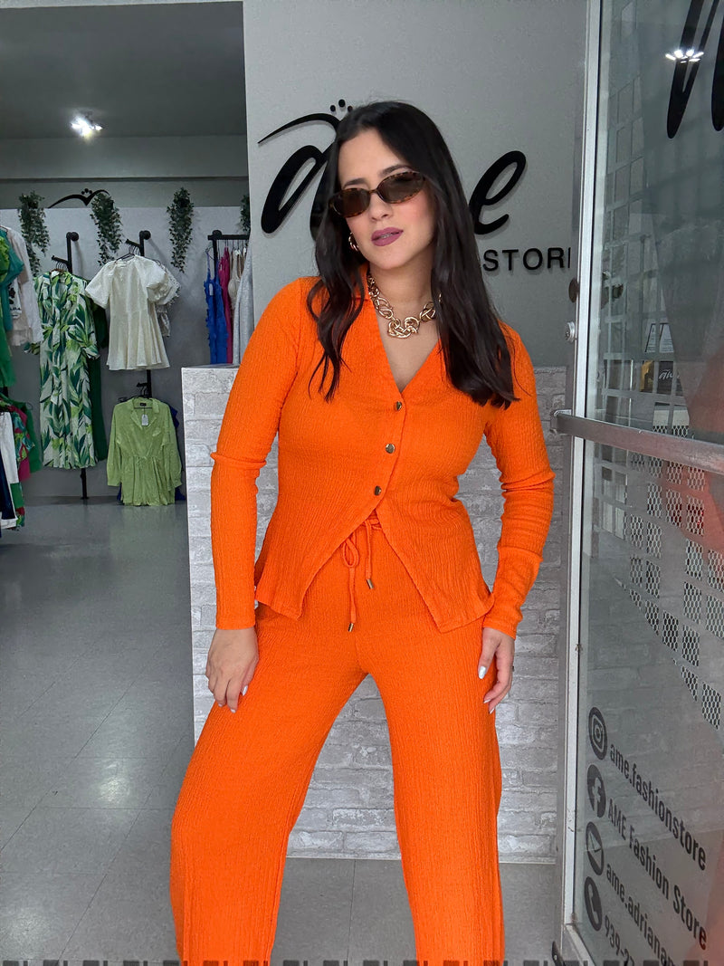 Orange Long Set