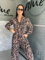 Mocha Animal Print Set