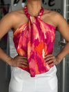 Pink and Orange Top
