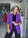 Purple Blazer