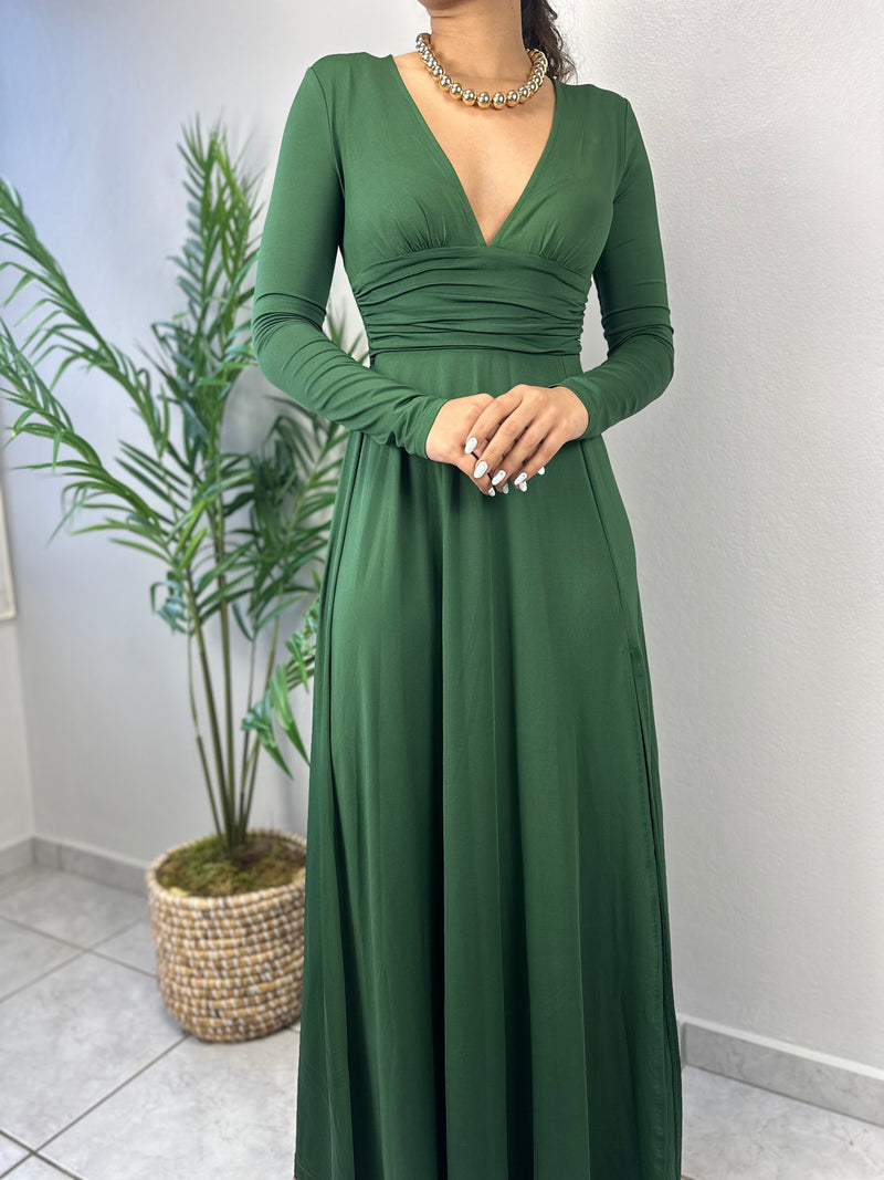 Olive Maxi Dress