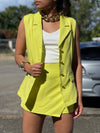 Lime Blazer Set