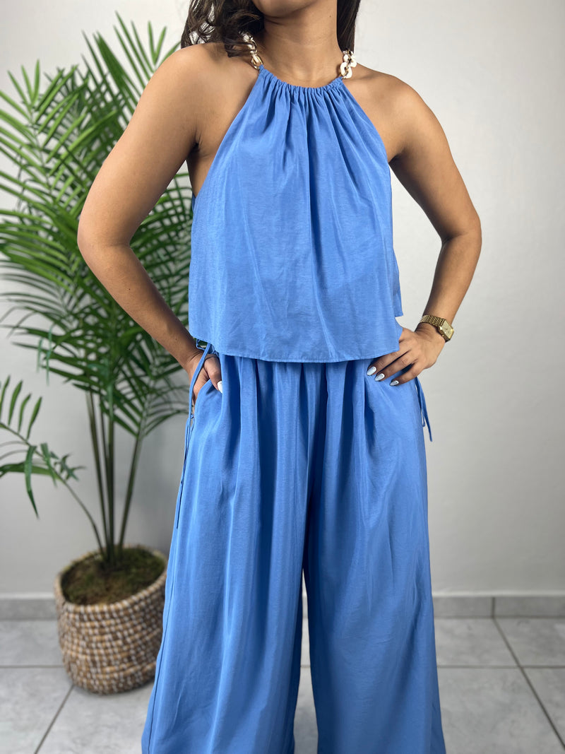 Sky Blue Jumpsuit