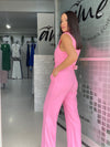 Vest Pink Set