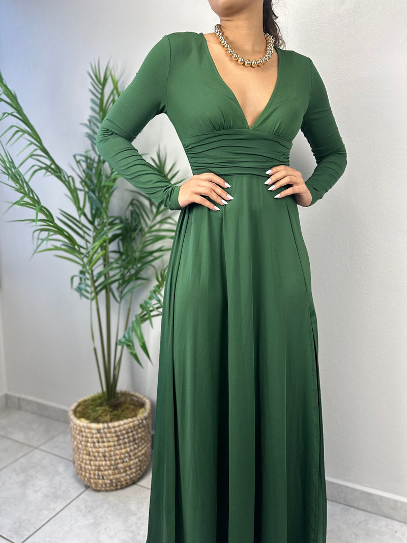 Olive Maxi Dress