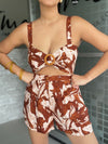 Brown Printed Set