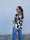 Cow Print Top