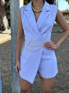 Lavender Romper