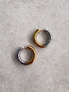 AME Luxe 012: Double Tone Hoops