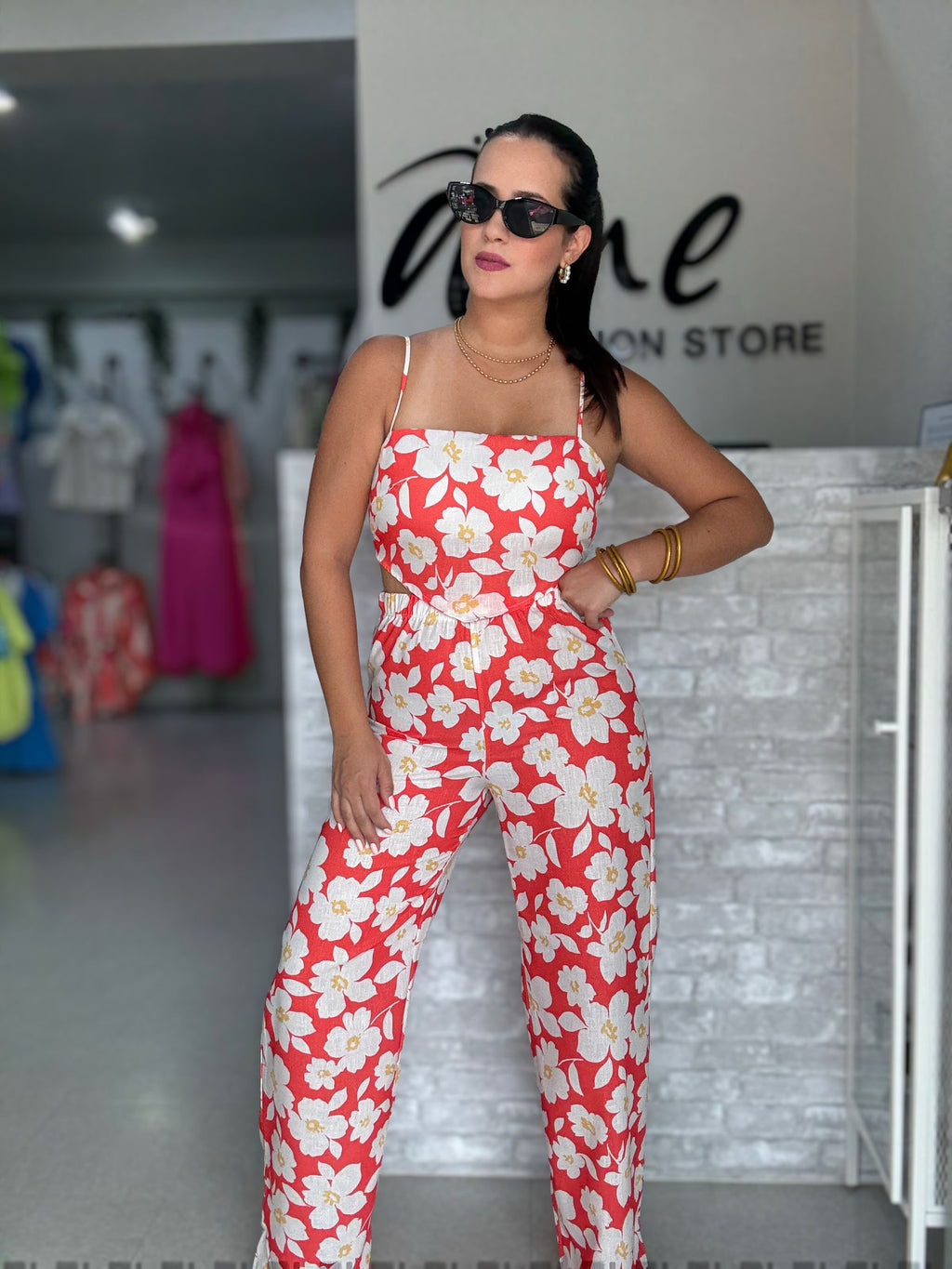 Orange Flower Set