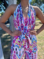 Colorful Halter Jumpsuit