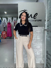 Belted Taupe Pant