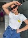 Lemon White T-Shirt