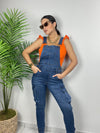 Dark Blue Denim Overall