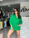 Green Long Sleeve Set