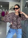 Animal Print Blouse