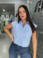 Blue Stripes Shirt