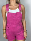 Magenta Short Overall