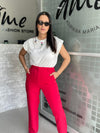 Red Trouser Pant