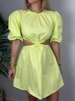 Lime Short Dress