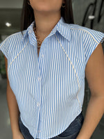Blue Stripes Shirt